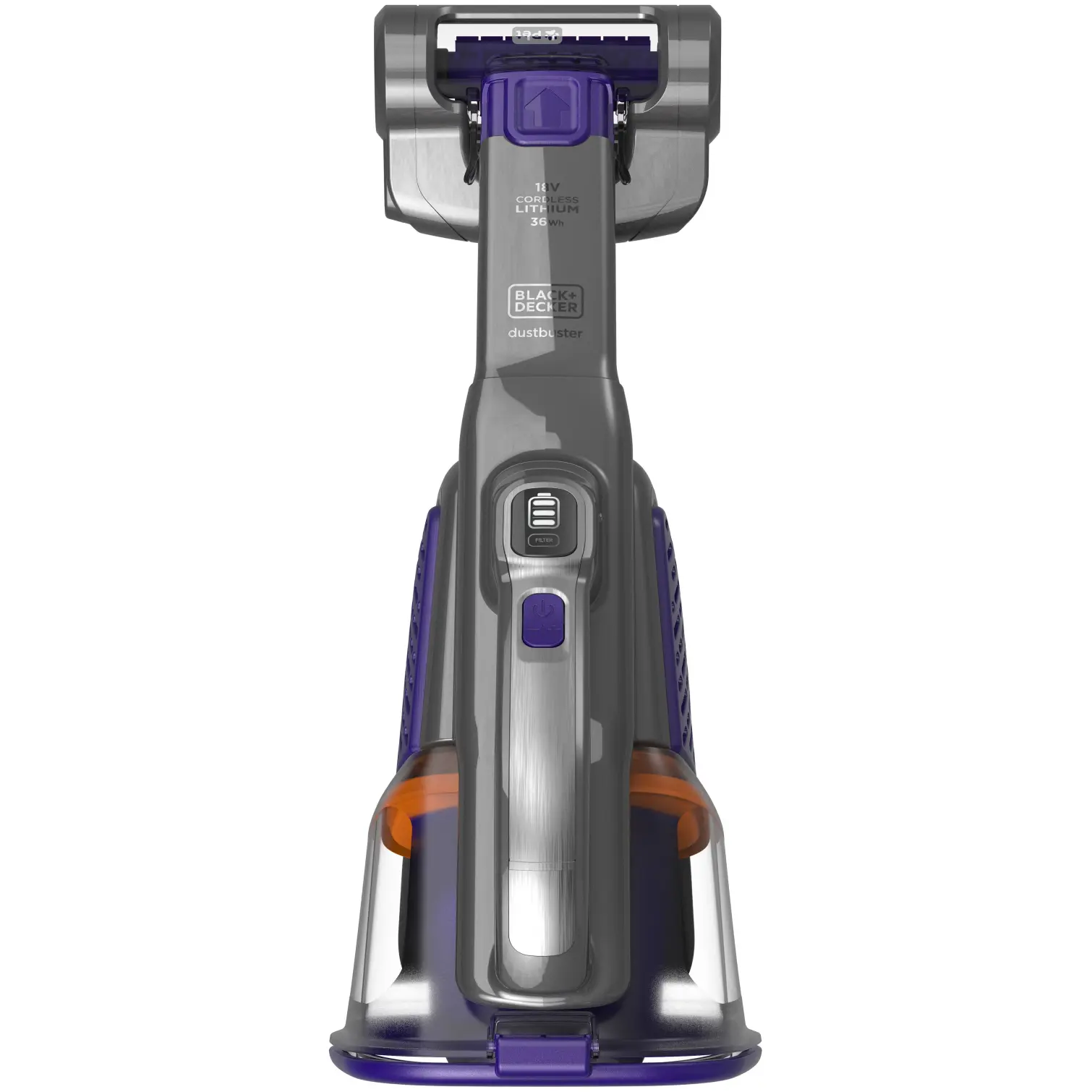 BDP0112_2 Black+Decker 18v Cordless Dustbuster