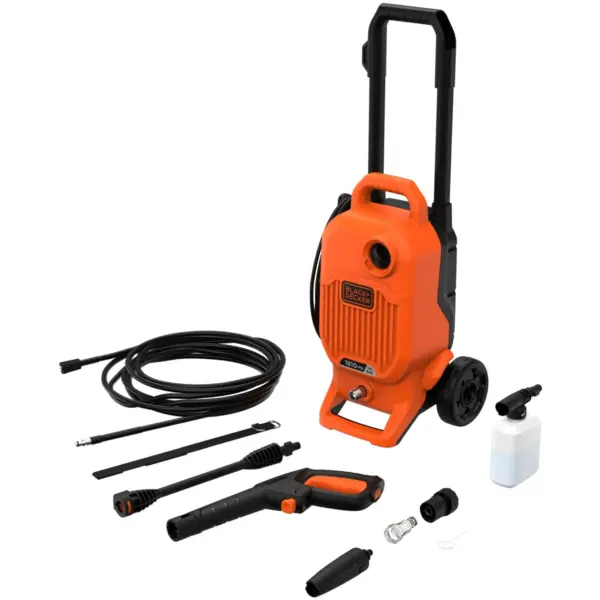 Black+Decker BEPW1700L Pressure Washer 1700w 125 Bar