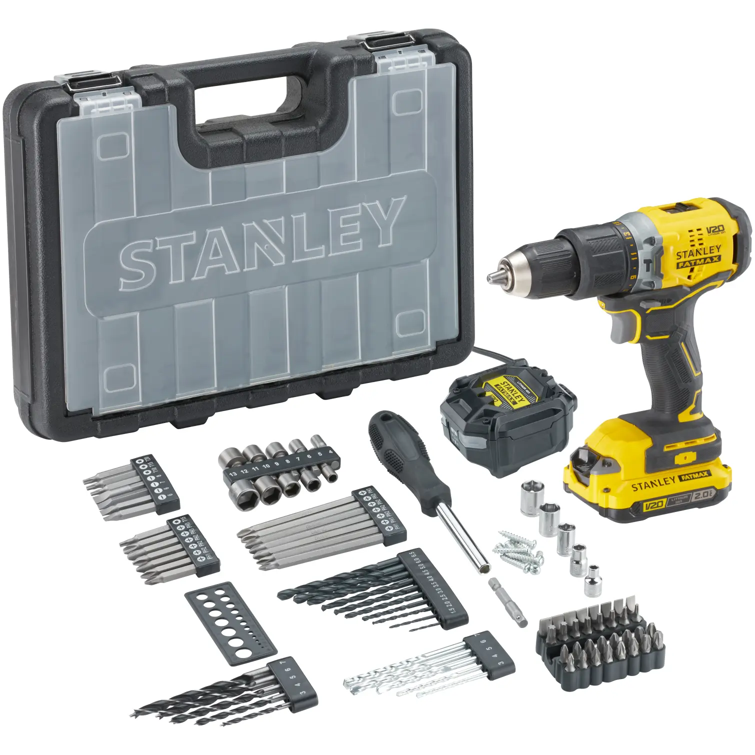 Stanley Fatmax Brushless Combi Drill Driver 18V