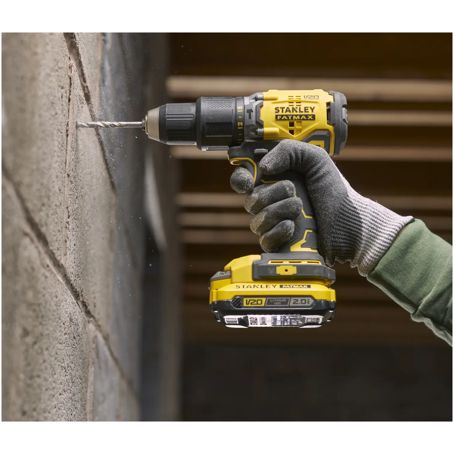 Stanley Fatmax Brushless Combi Drill Driver 18V