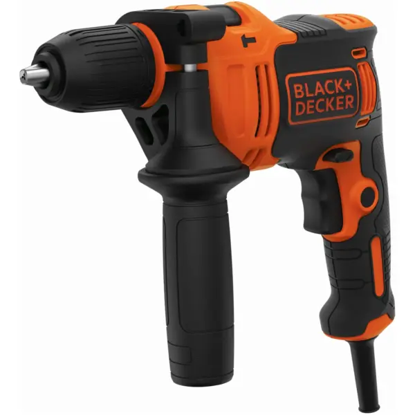 BDP0333 Black+Decker Variable Speed 13mm Keyless Hammer Drill Kit 710w
