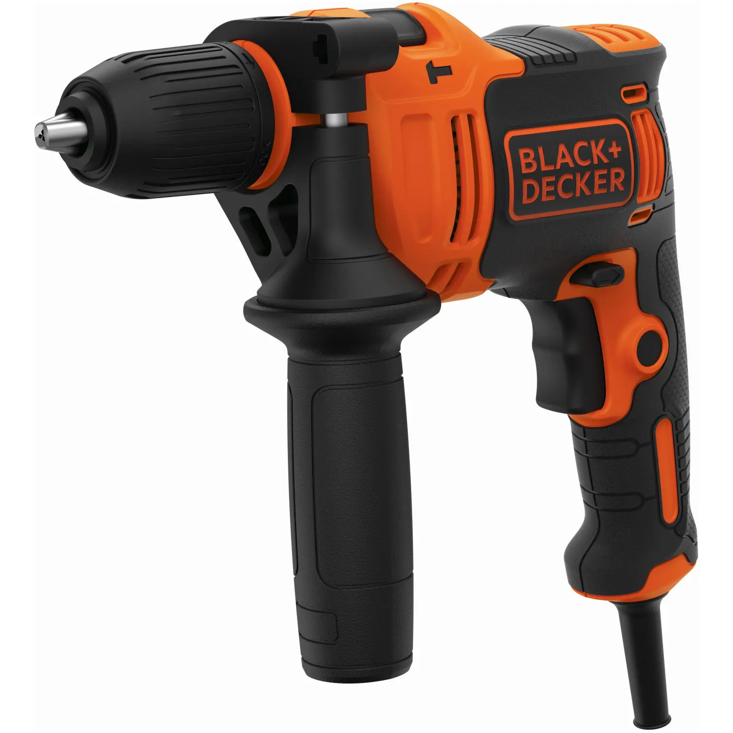 Black+Decker Variable Speed 13mm Keyless Hammer Drill Kit 710w