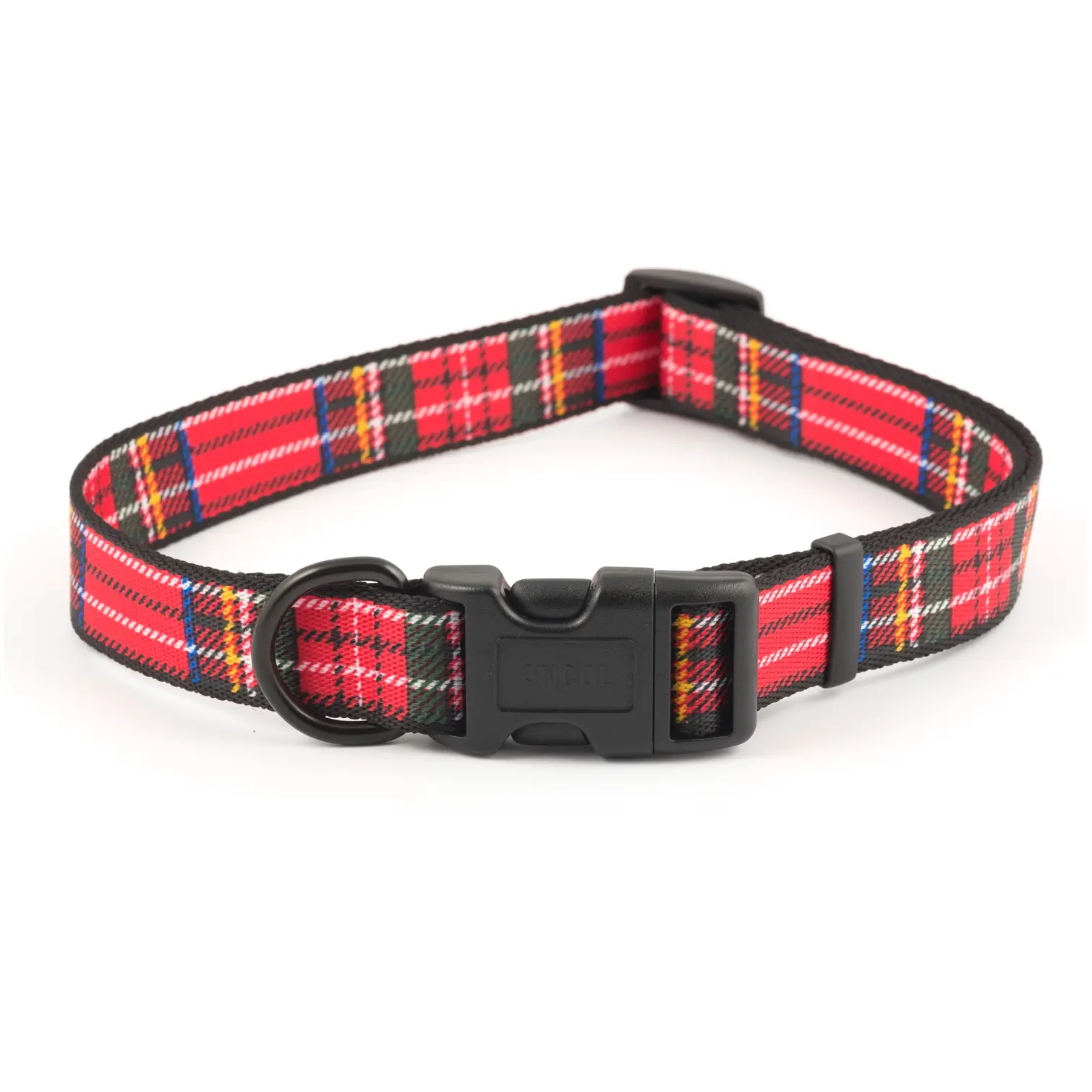 BES0015 Ancol Tartan Nylon Adjustable Collar 45-70cm