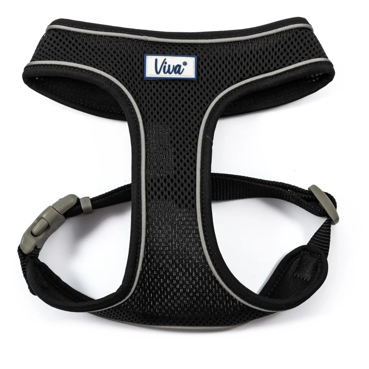 Ancol Viva Black Mesh Comfort Dog Harness Medium 44-57cm