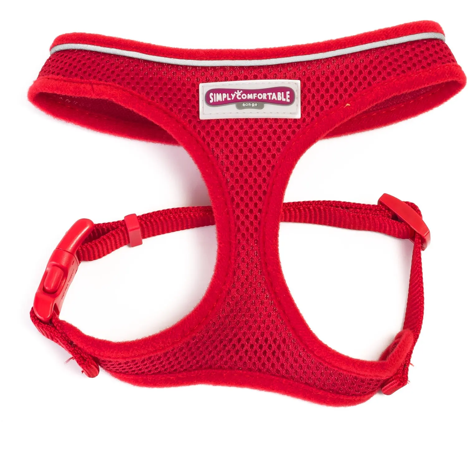 Ancol Viva Red Mesh Comfort Dog Harness Small 34-45cm