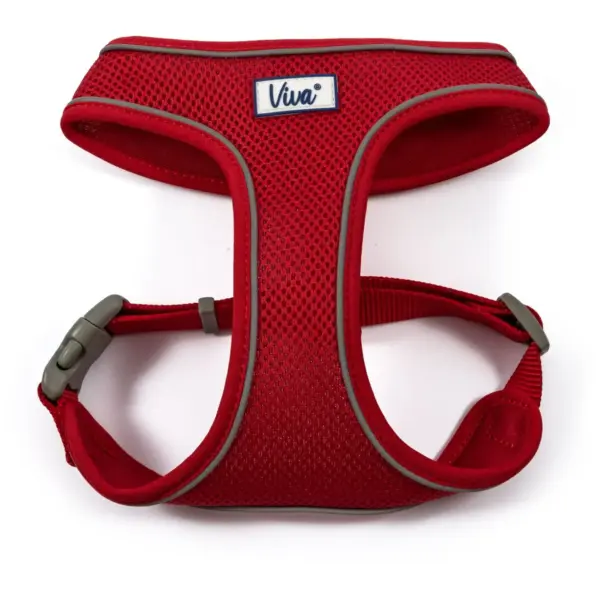 Ancol Viva Red Mesh Comfort Dog Harness Medium 44-57cm