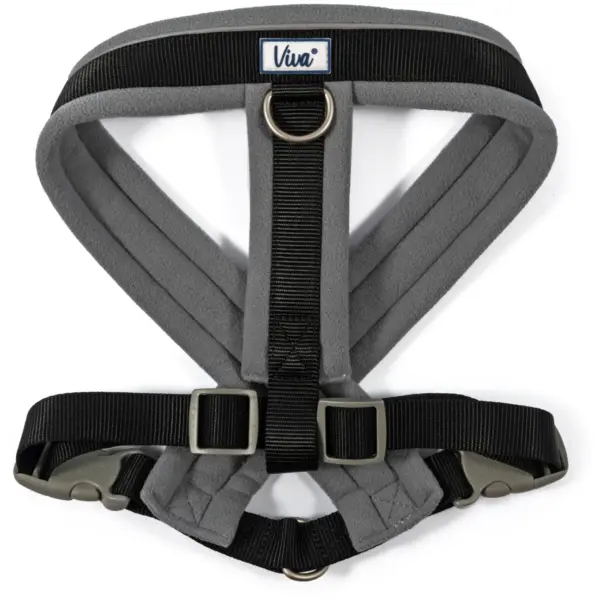 Ancol Viva Black Padded Harness XL 70-98cm