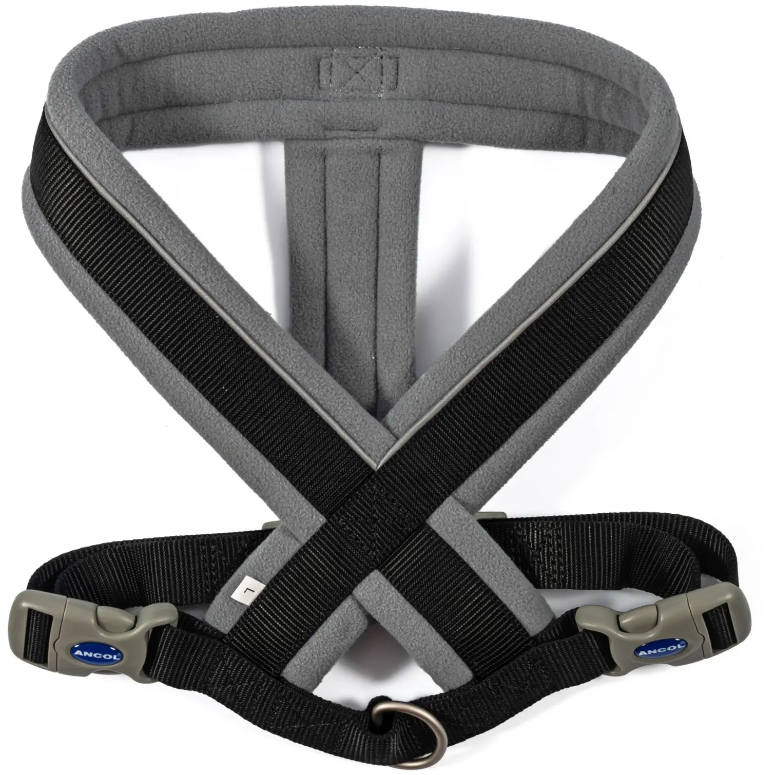 Ancol Viva Black Padded Harness XL 70-98cm