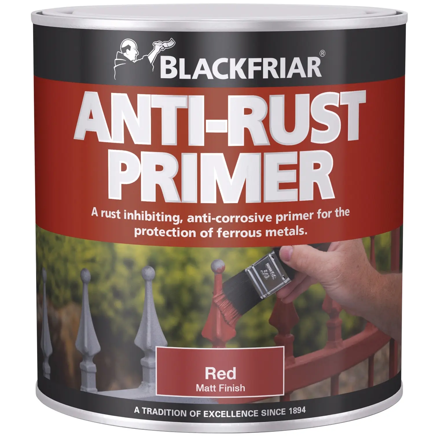 Blackfriar Anti-Rust Primer Red Matt Finish 250ml