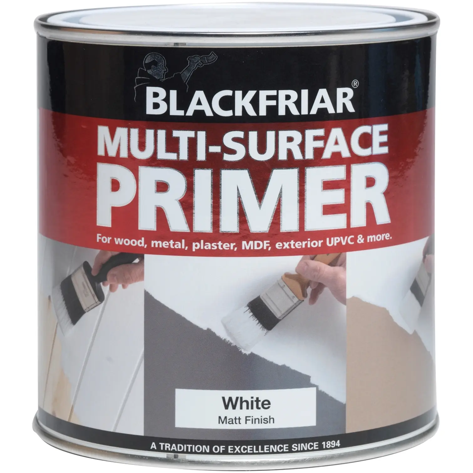 BKF0072 Blackfriar Multi-Surface Primer White Matt Finish 250ml