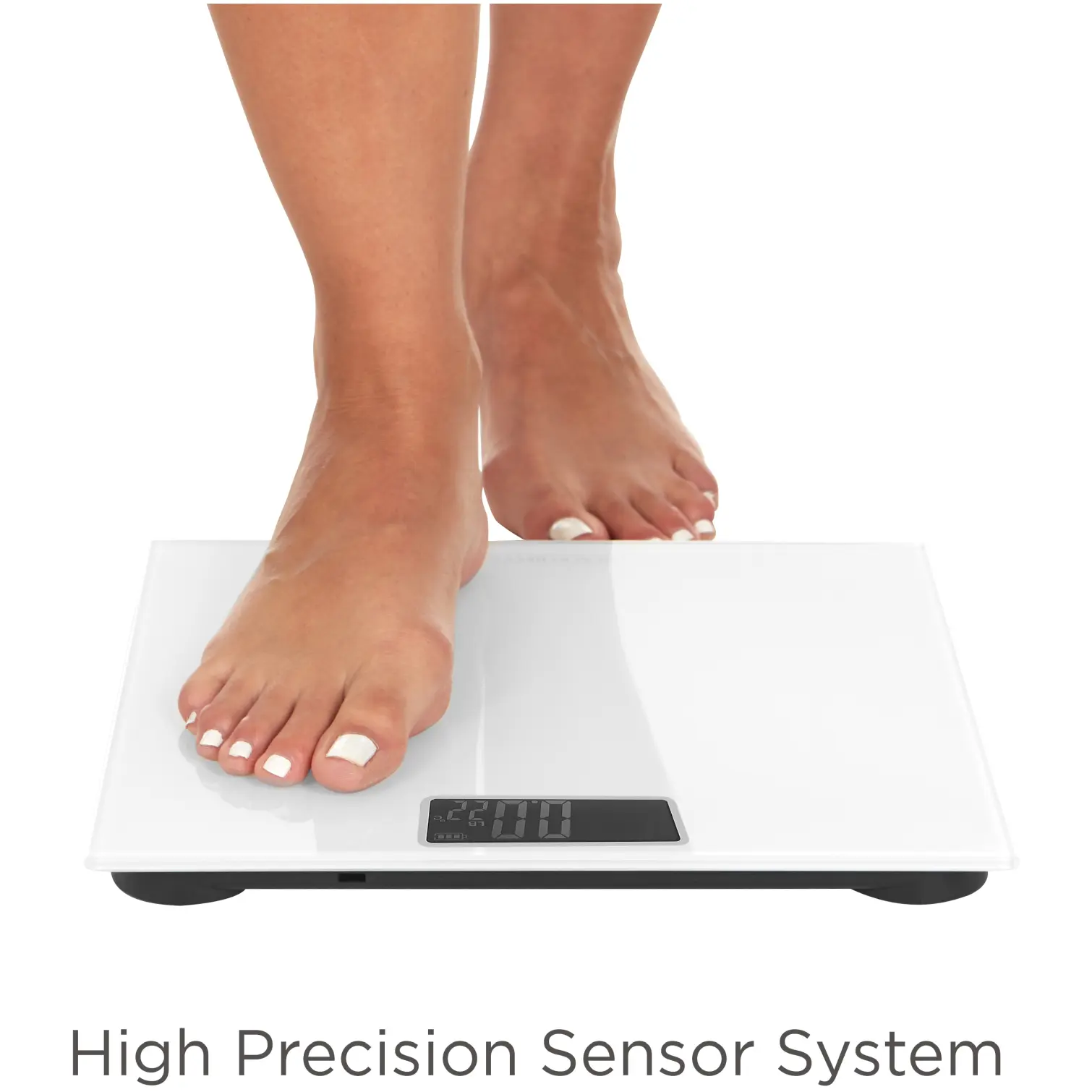 Black+Decker Digital Bathroom Scales White