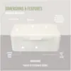 Blackmoor Tea,Coffee,Sugar & Bread Bin Set Ivory