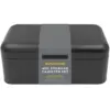 BKR0050_8 Blackmoor Tea,Coffee,Sugar&Bread Bin Set Black
