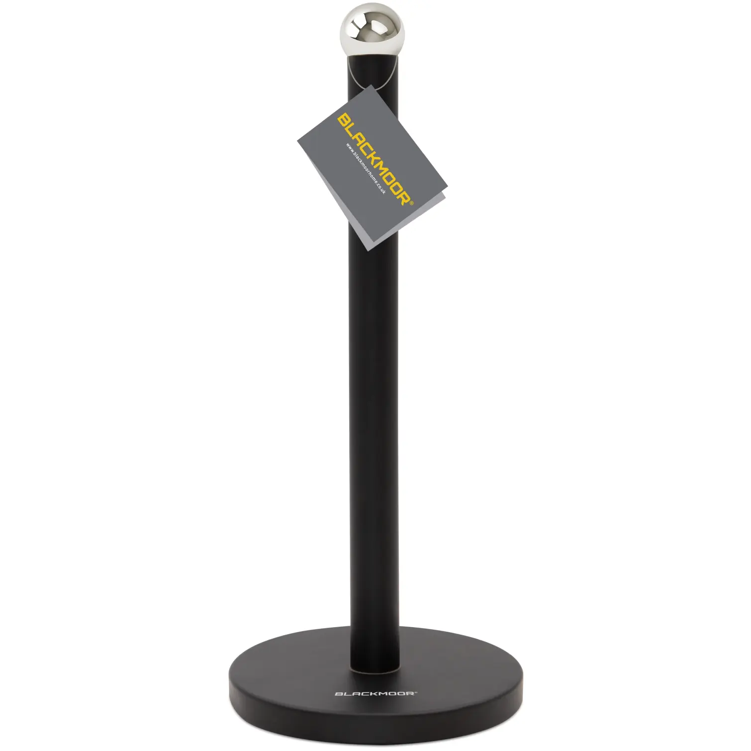 BKR0052_1 Blackmoor Kitchen Roll Holder Black