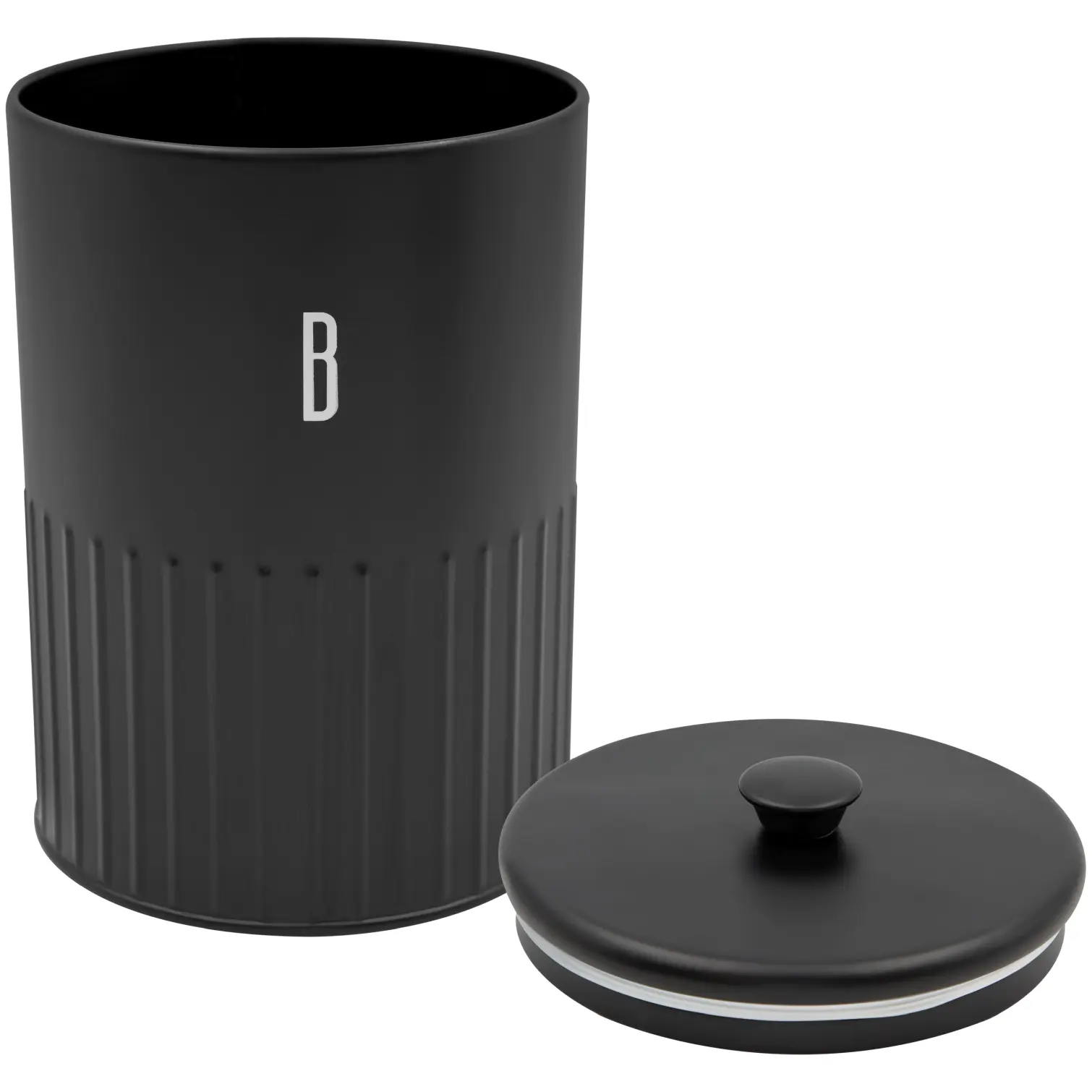 BKR0056_1 Blackmoor Biscuit Tin Black