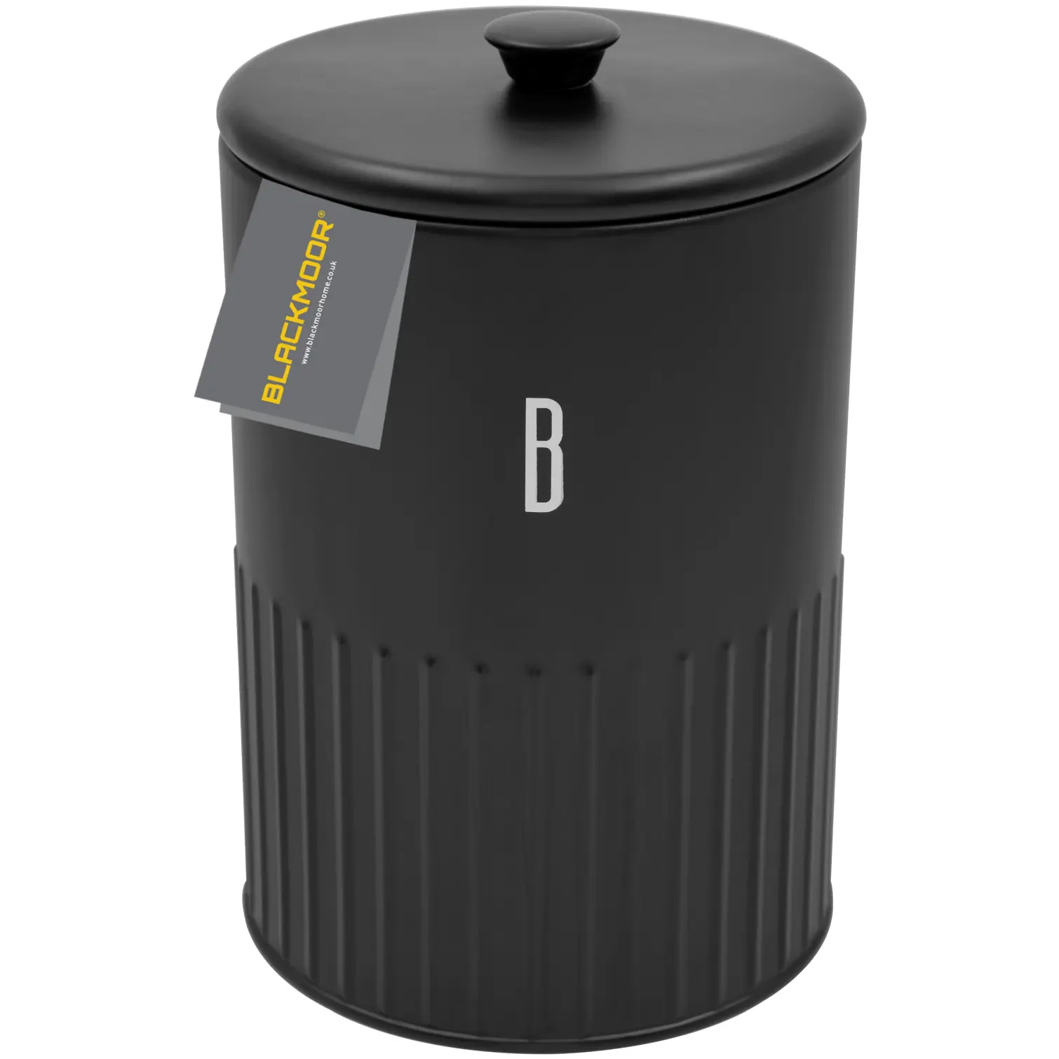 BKR0056_2 Blackmoor Biscuit Tin Black