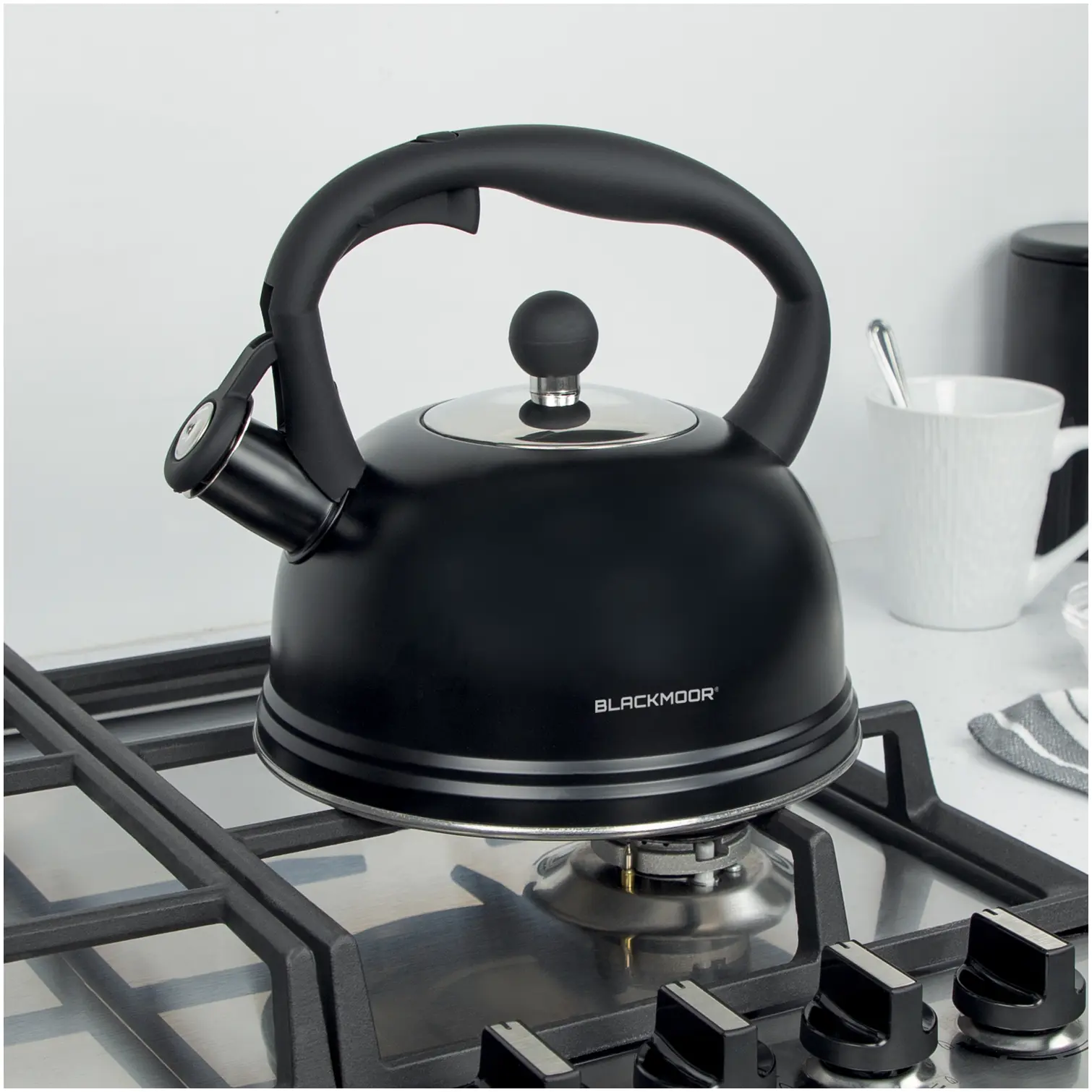 Blackmoor Stove Top Whistling Kettle 2.5 Litre Capacity