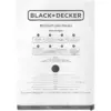 BKR0102 Black + Decker Vacuum Bag Medium 50 x 70cm Pack of 3