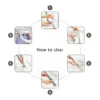 BKR0102_6 Black + Decker Vacuum Bag Medium 50 x 70cm Pack of 3