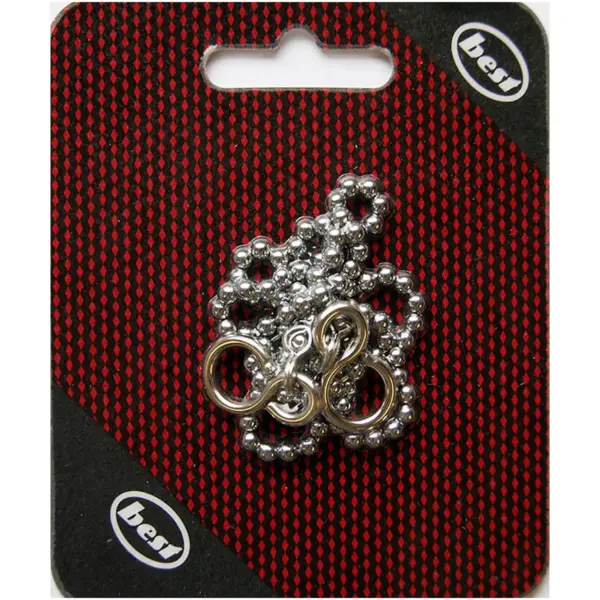Best Bath Ball Chain & S-Hooks Chrome Plated 450mm / 18"