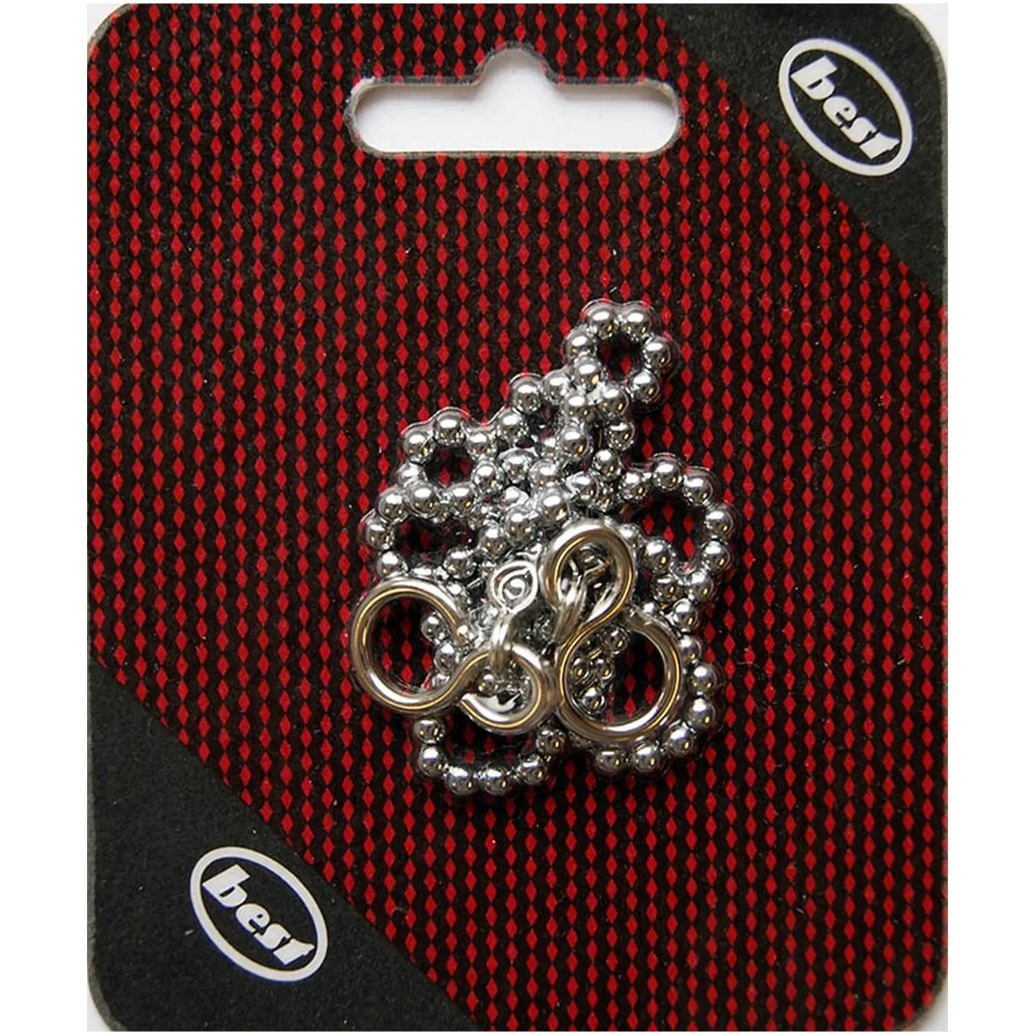 Best Bath Ball Chain & S-Hooks Chrome Plated 450mm / 18"