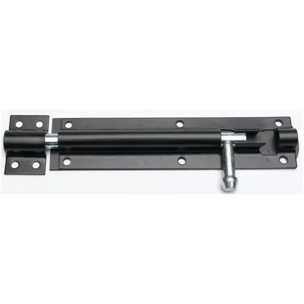Best Heavy Duty Tower Bolt Black Japanned 150mm (6")