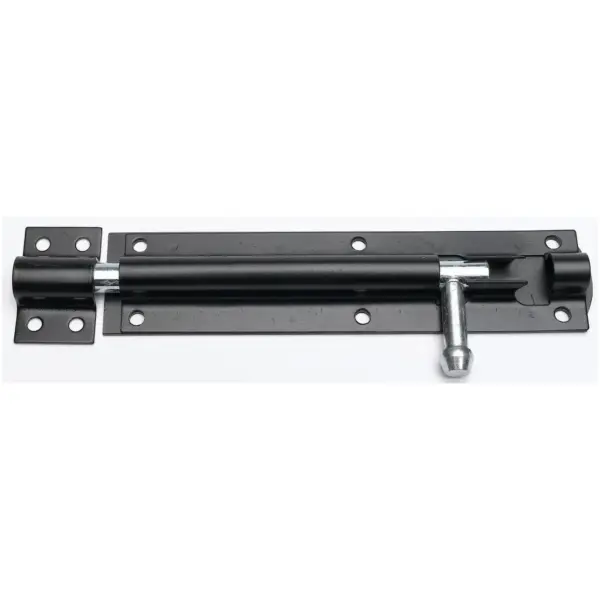 Best Heavy Duty Tower Bolt Black Japanned 200mm (8")