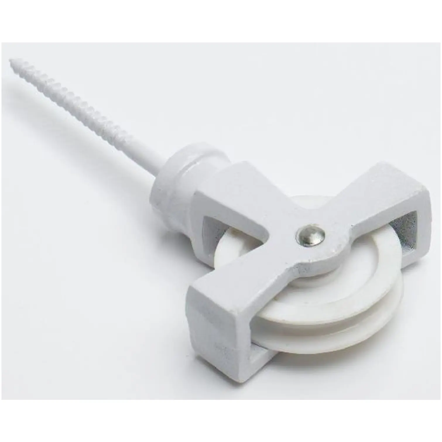 BLK0703 Best Single Laundry Screw Pulley White