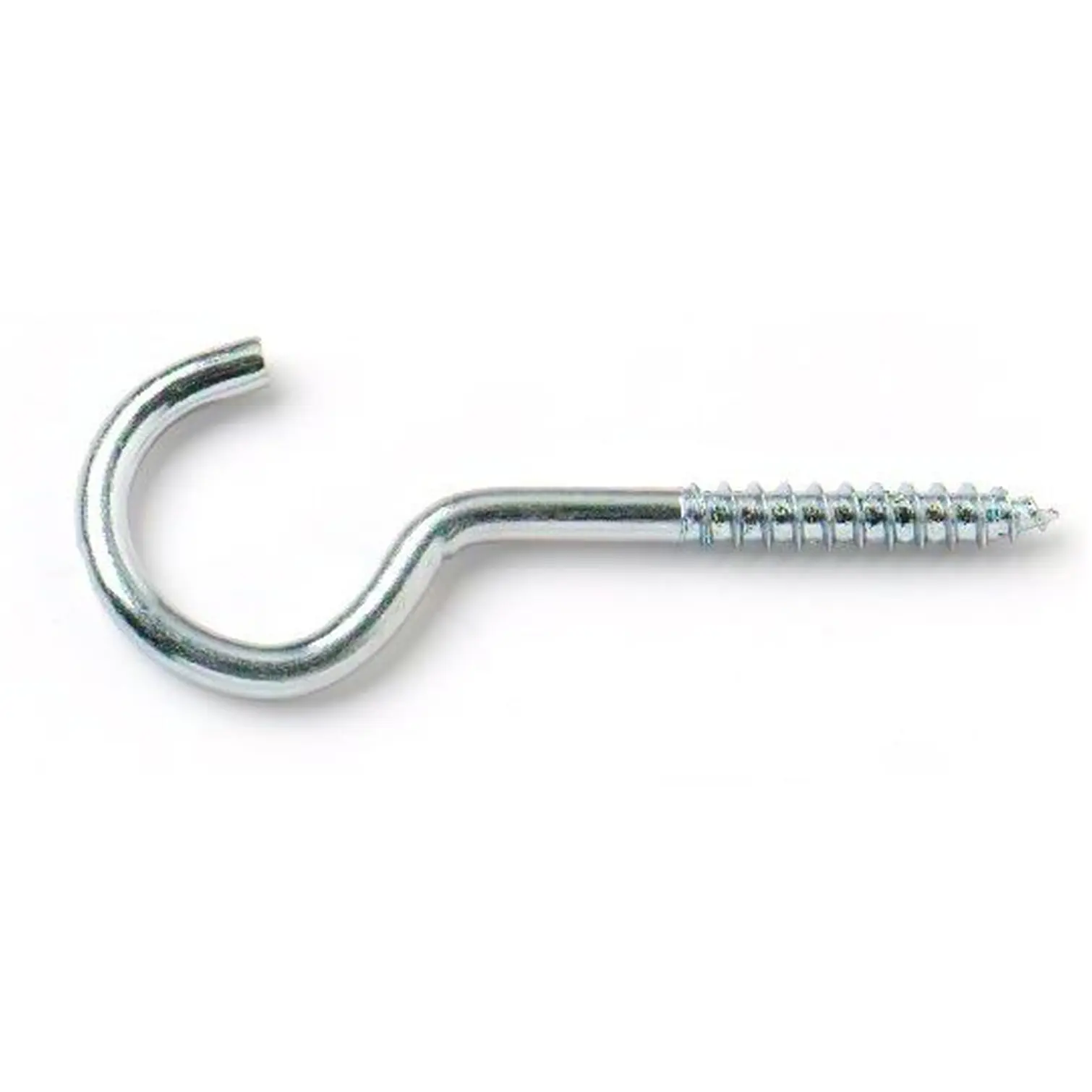 BLK0736 Best Screw Hooks BZP Steel 80mm - Pack of 2