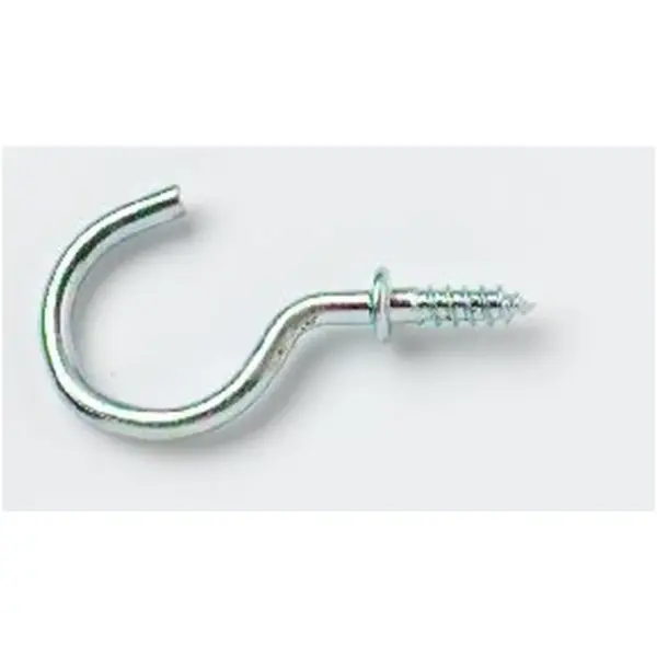 BLK0745 Chrome Plated Cup Hooks 25mm - Pack of 10