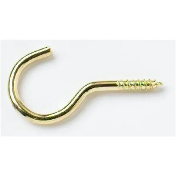 BLK0749 Cup Hooks Unshouldered EB 50mm - Pack of 5