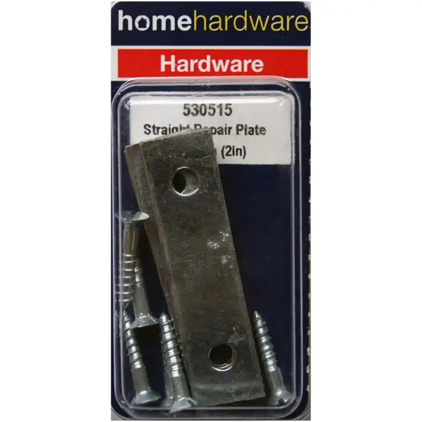 BLK0868 Home Hardware Straight Repair Plate 50mm(2")