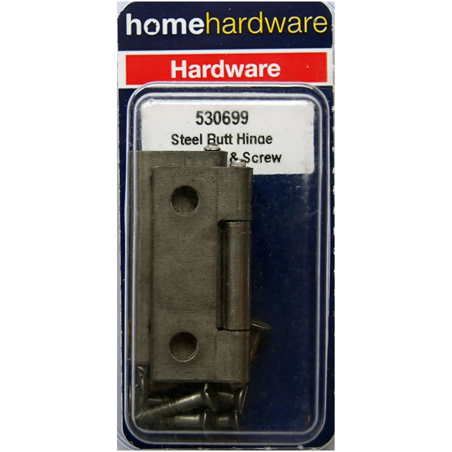 Home Hardware Butt Hinge 40mm(1.5") Steel