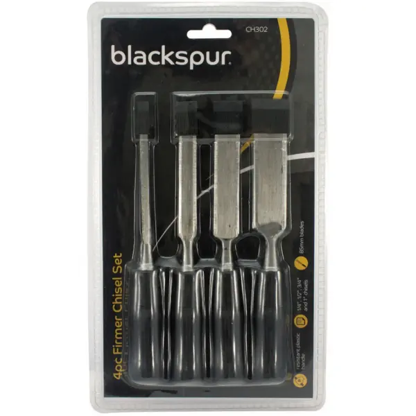 BLS0010 Blackspur 4pce Chisel Set