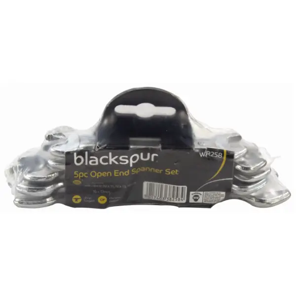 BLS0033 Blackspur Open End Spanner Set
