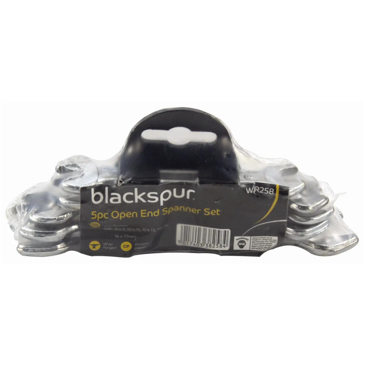 BLS0033 Blackspur Open End Spanner Set
