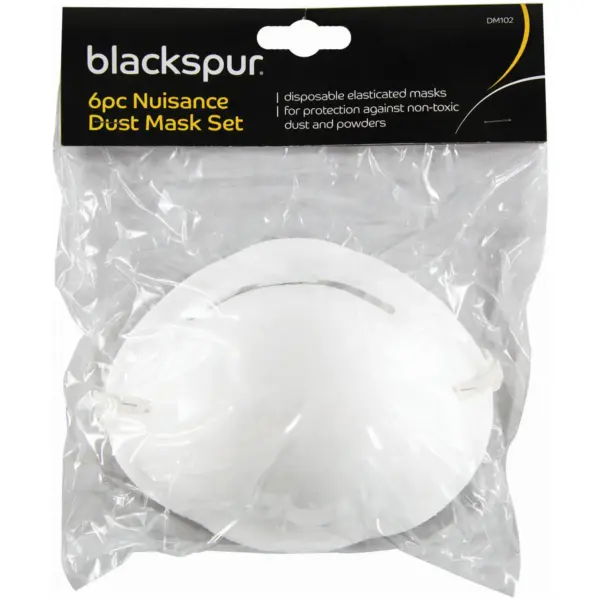 Blackspur 6pce Nuisance Dust Mask Set