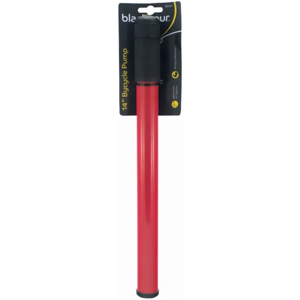 BLS0064 Blackspur 14in Single Connector Bicycle Pump