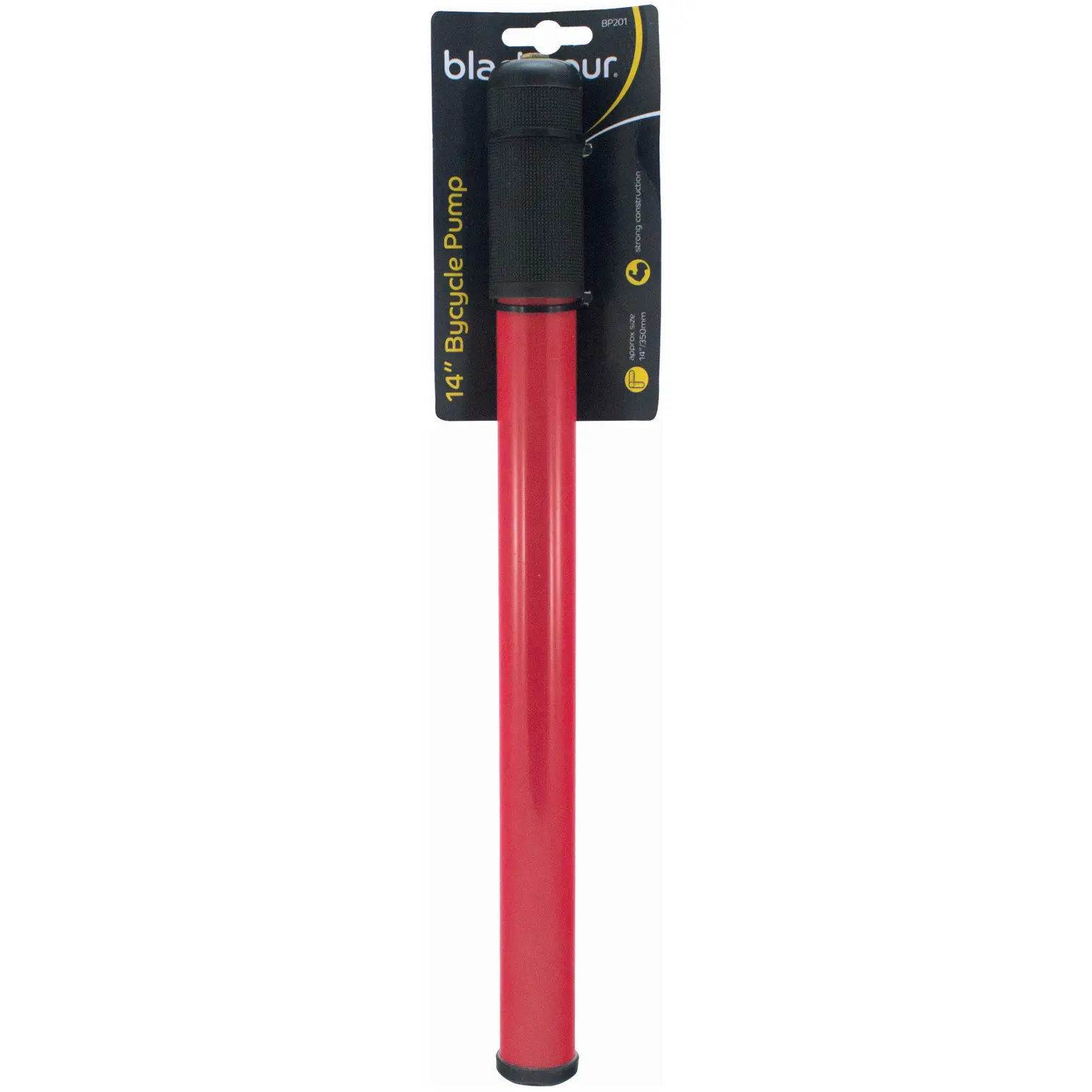 BLS0064 Blackspur 14in Single Connector Bicycle Pump
