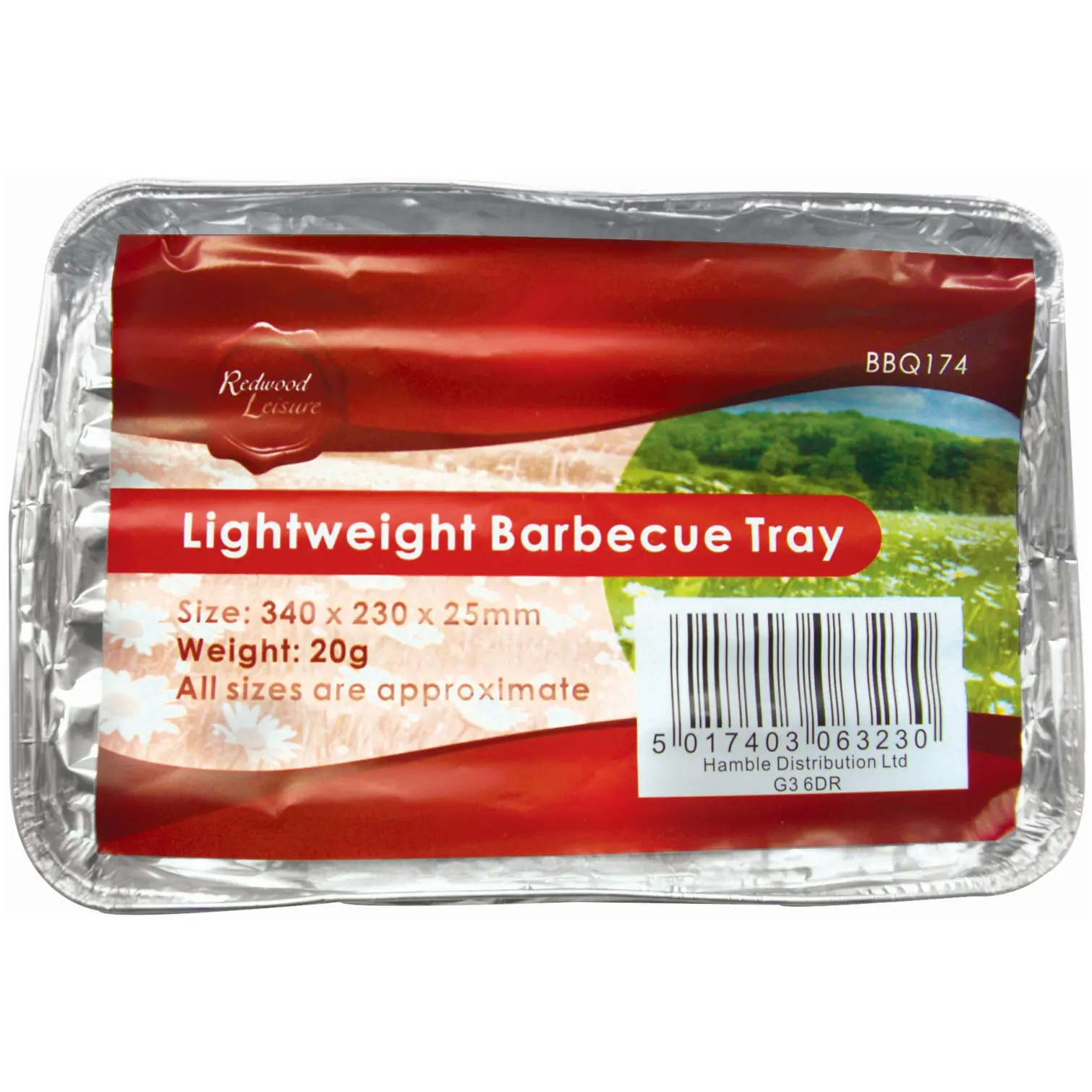 Redwood Lightweight Barbecue Tray