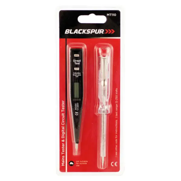 BLS0233 Blackspur Mains & Digital Circuit Tester Set