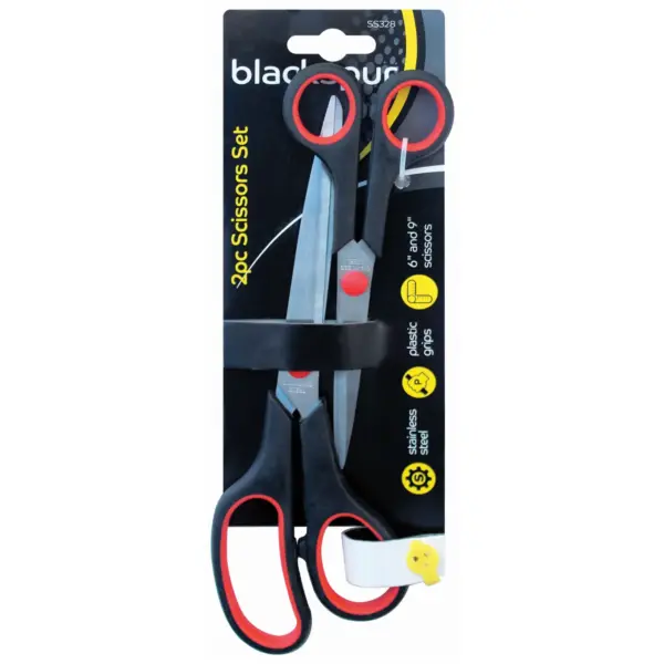 Blackspur Scissors Twin Pack
