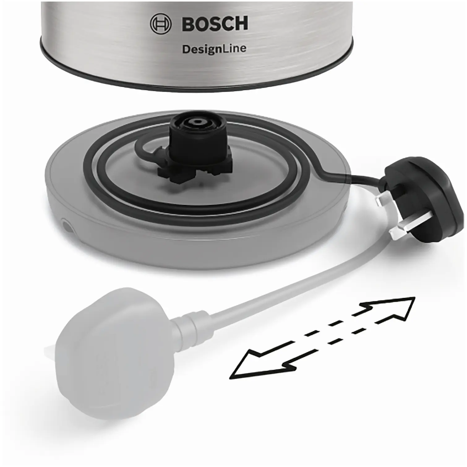 BSA0041_5 Bosch Jug Kettle Stainless Steel