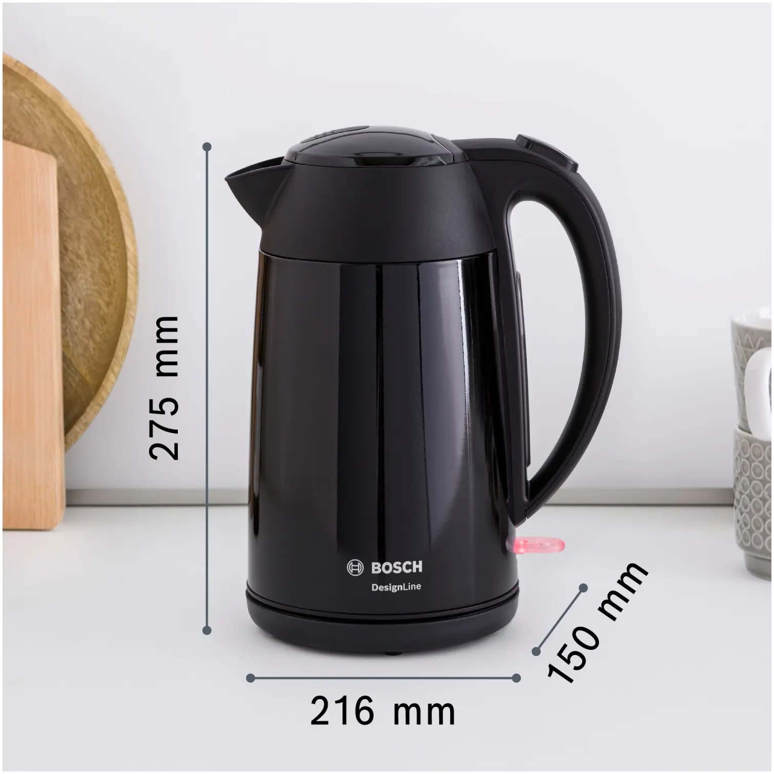 Bosch Jug Kettle Black