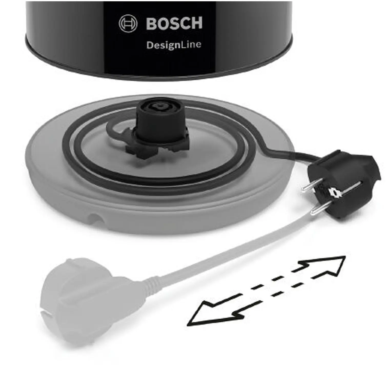 Bosch Jug Kettle Black