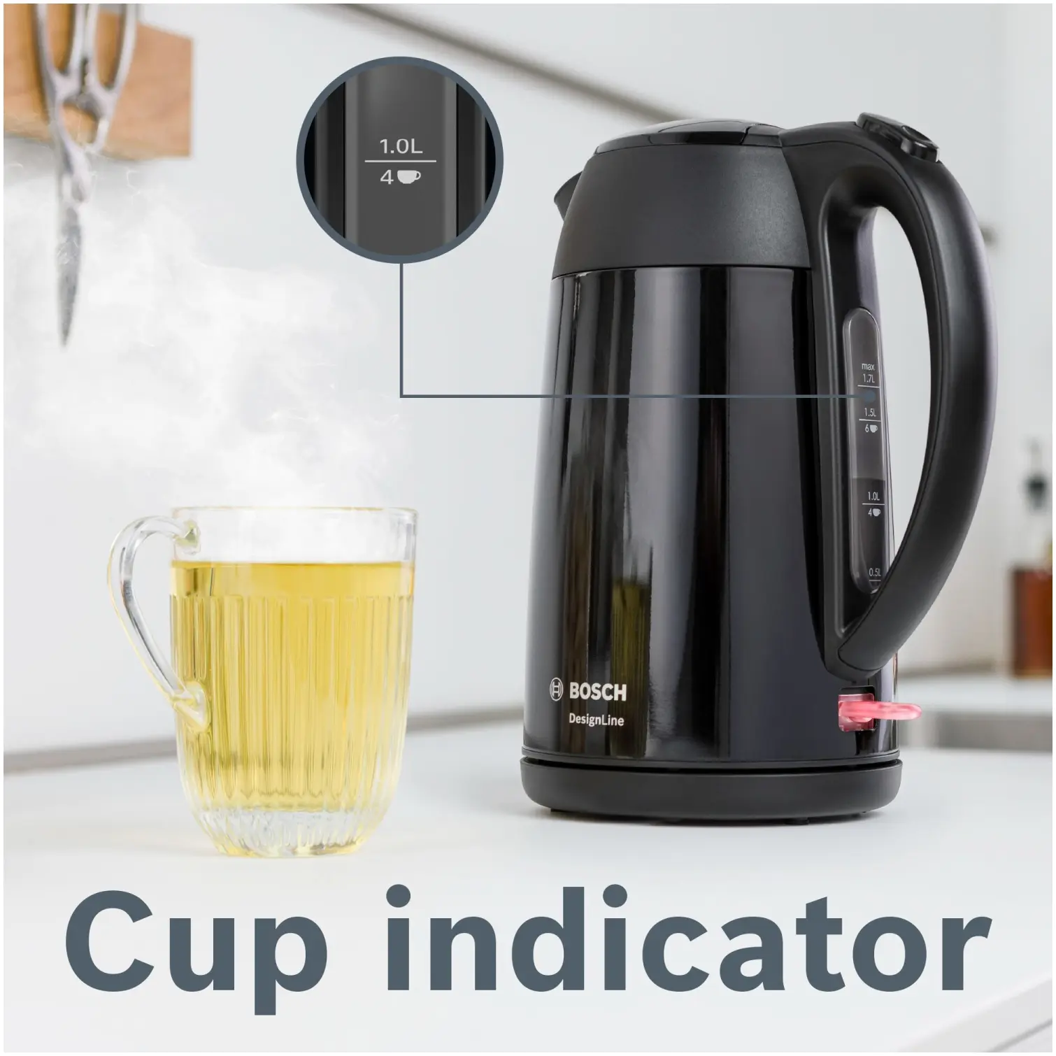 Bosch Jug Kettle Black