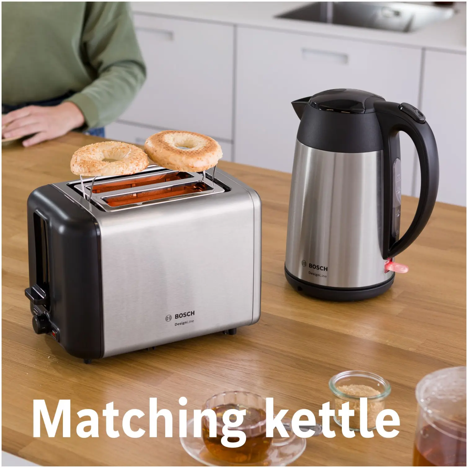 Bosch 2 Slice Toaster Stainless Steel