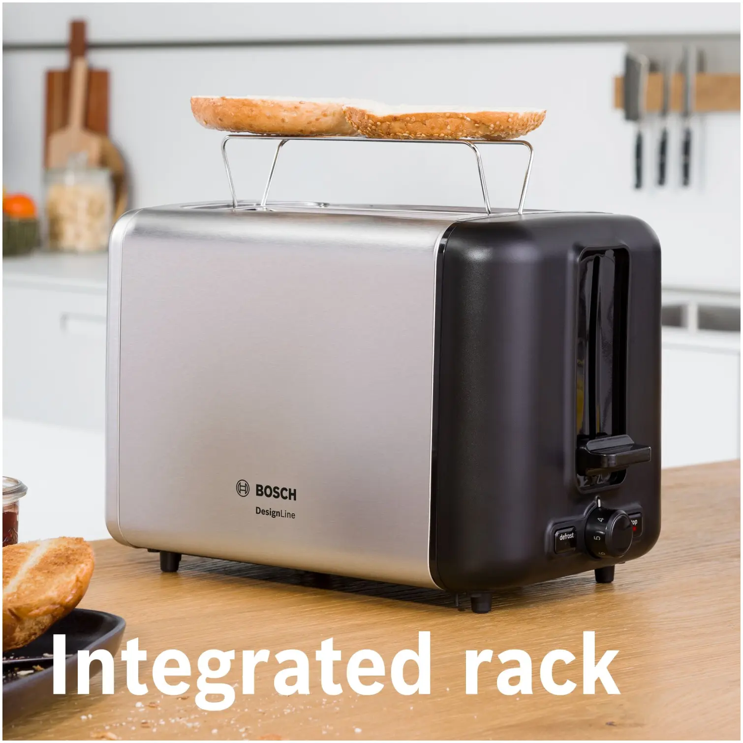 Bosch 2 Slice Toaster Stainless Steel