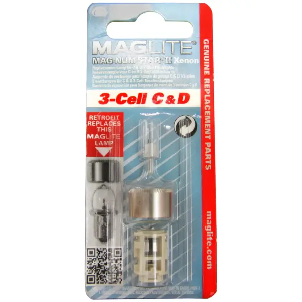 Maglite White Star 3 Cell Bulb