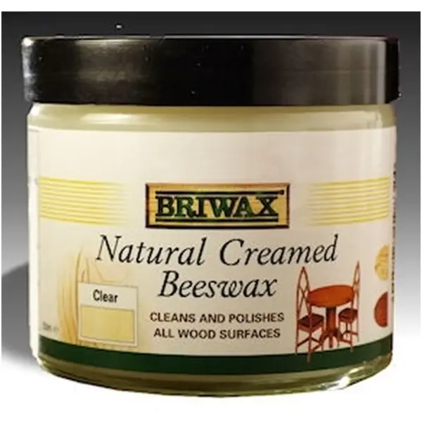 Briwax 250ml Creamed Beeswax Clear